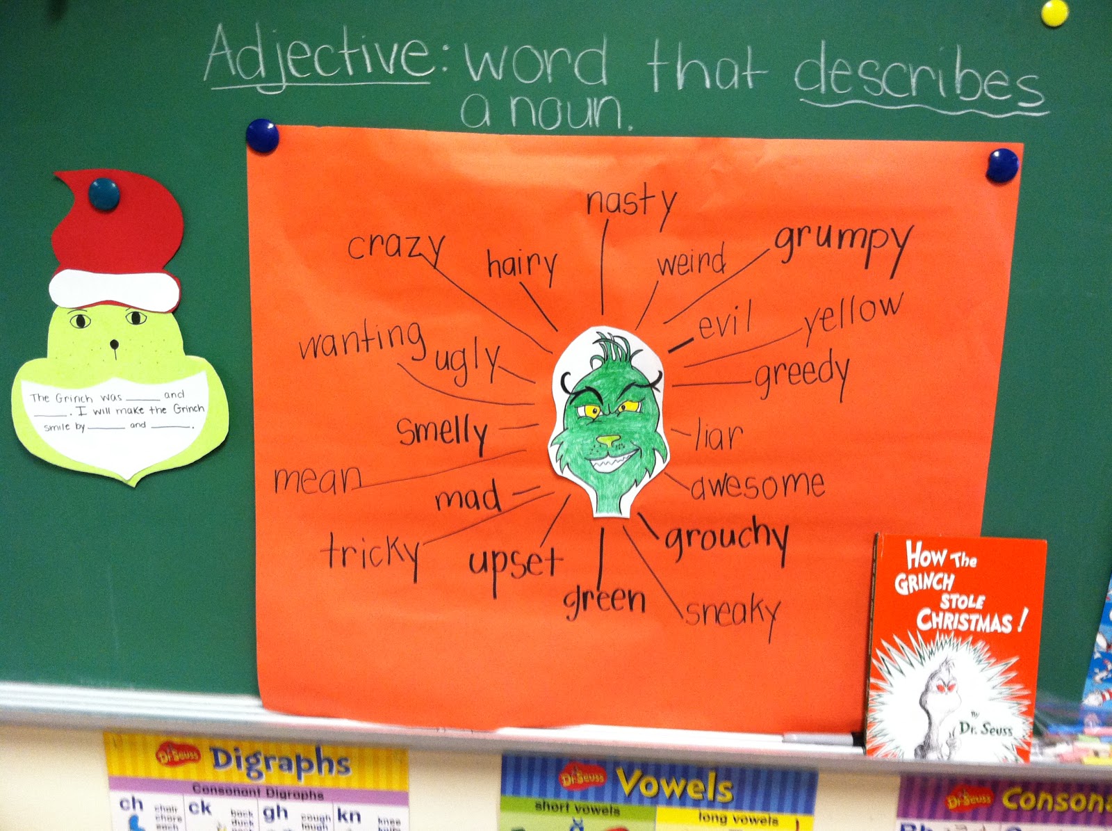 Made In First Grade The Grinch Adjectives